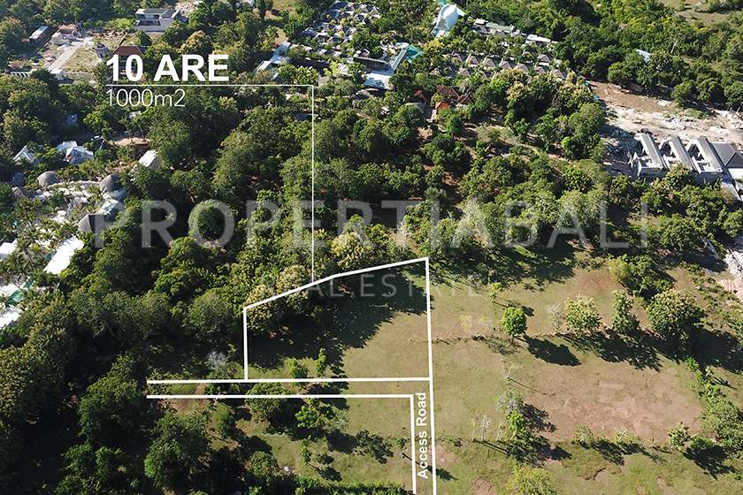 Land Plot Perspective 2 of Fantastic Land with Peaceful Area in Balangan (PPL2809), listing by PROPERTIA.