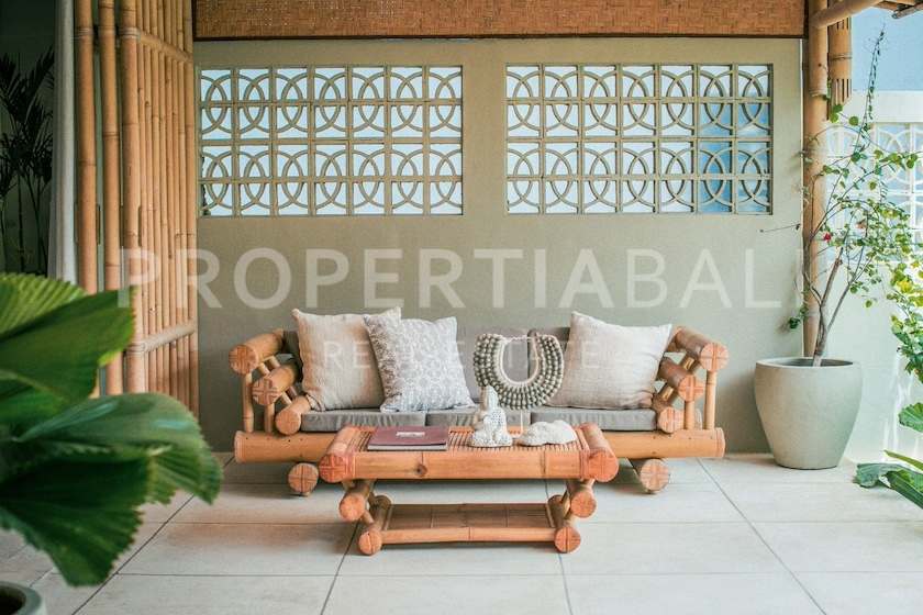 Chair& Table at Pool Suites 1 Swimming Pool (Perspective 2) at Prime Investment Boutique Hotel in Umalas (PPV4001), listing by PROPERTIA.
