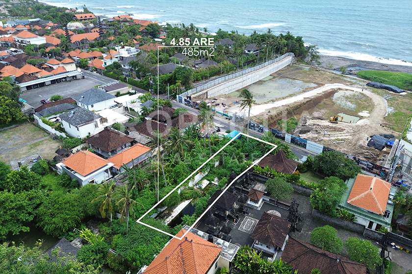 Main Land Plot Overview of Perfect Commercial Land Within Walking Distance to Seseh Beach (PPL3071), listing by PROPERTIA.