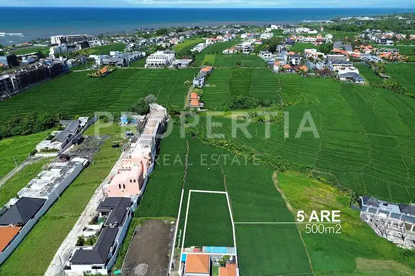 4 RESIZE SESEH Land Plot Perspective 3 of Exceptional Plot Within Walking Distance to Seseh Beach (PPL3073), listing by PROPERTIA.