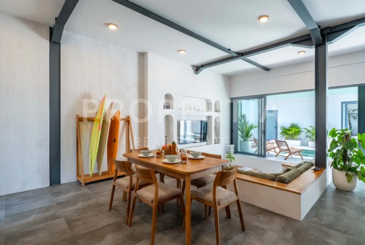Dining Area at Charming 3-Bedroom Freehold Villa in Vibrant Uluwatu (PPV4805), listing by PROPERTIA.