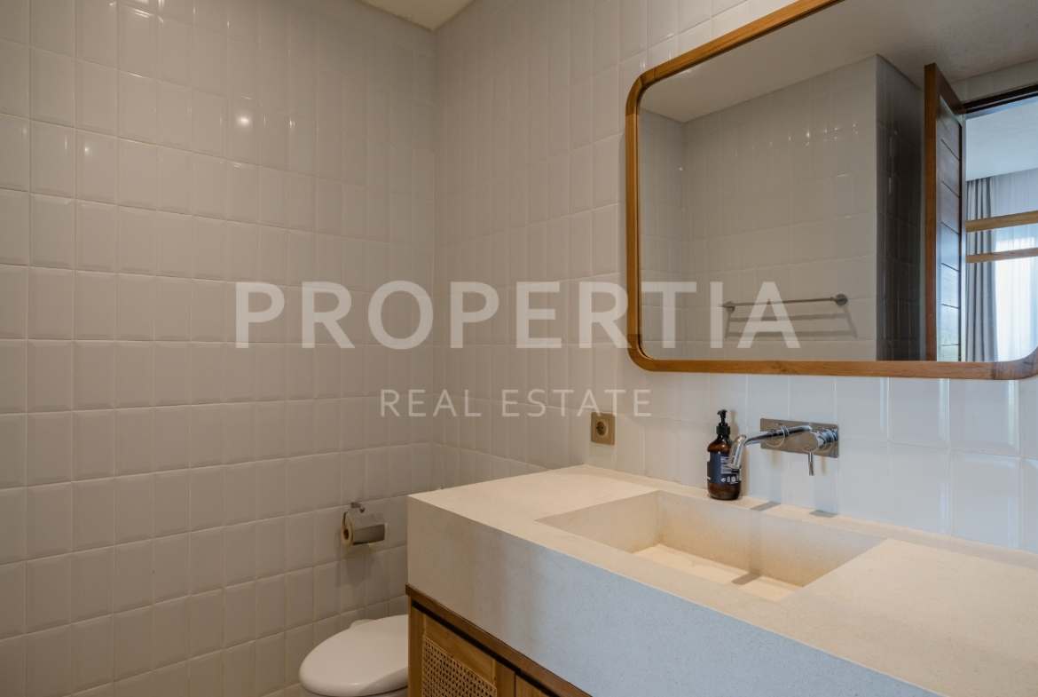 Bathroom at Modern 4-Bedroom Villa Just Minutes from Cemagi Beach (PPV4783), listing by PROPERTIA.