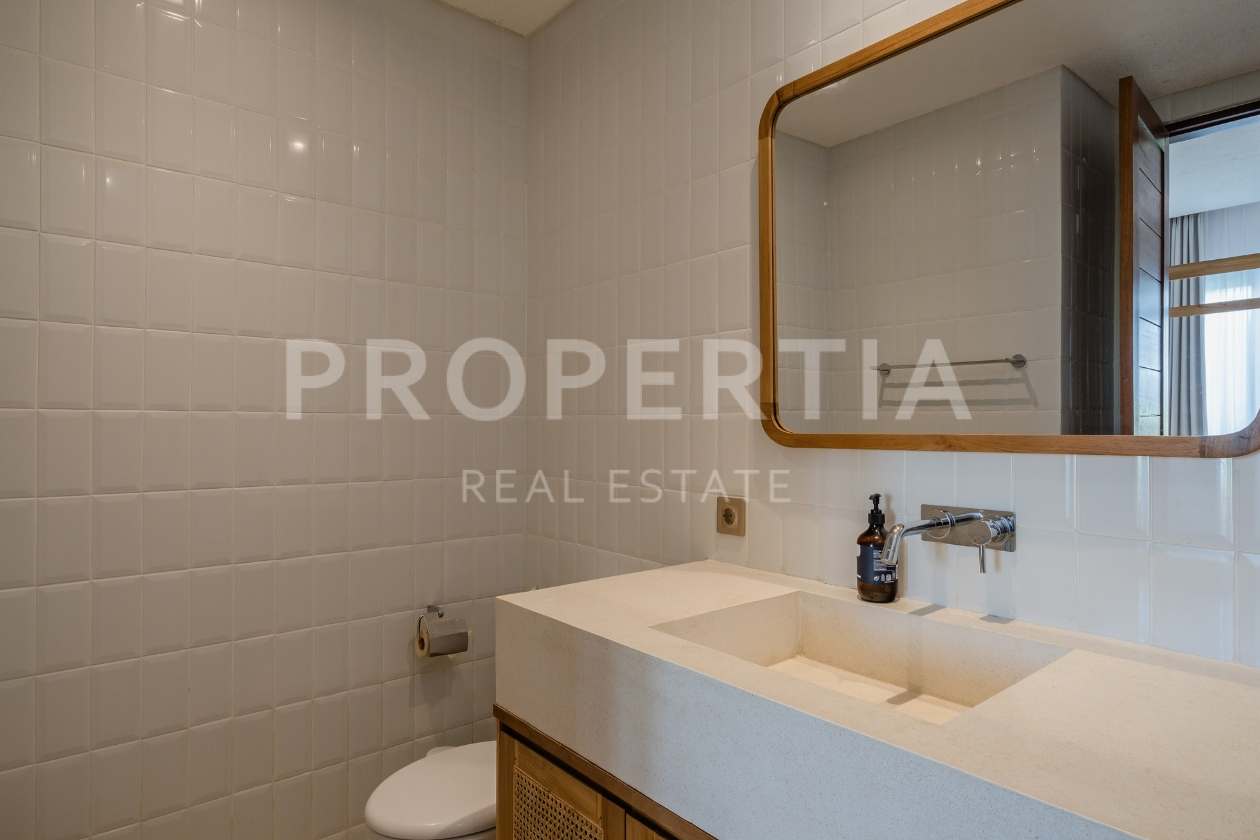 Bathroom at Modern 4-Bedroom Villa Just Minutes from Cemagi Beach (PPV4783), listing by PROPERTIA.