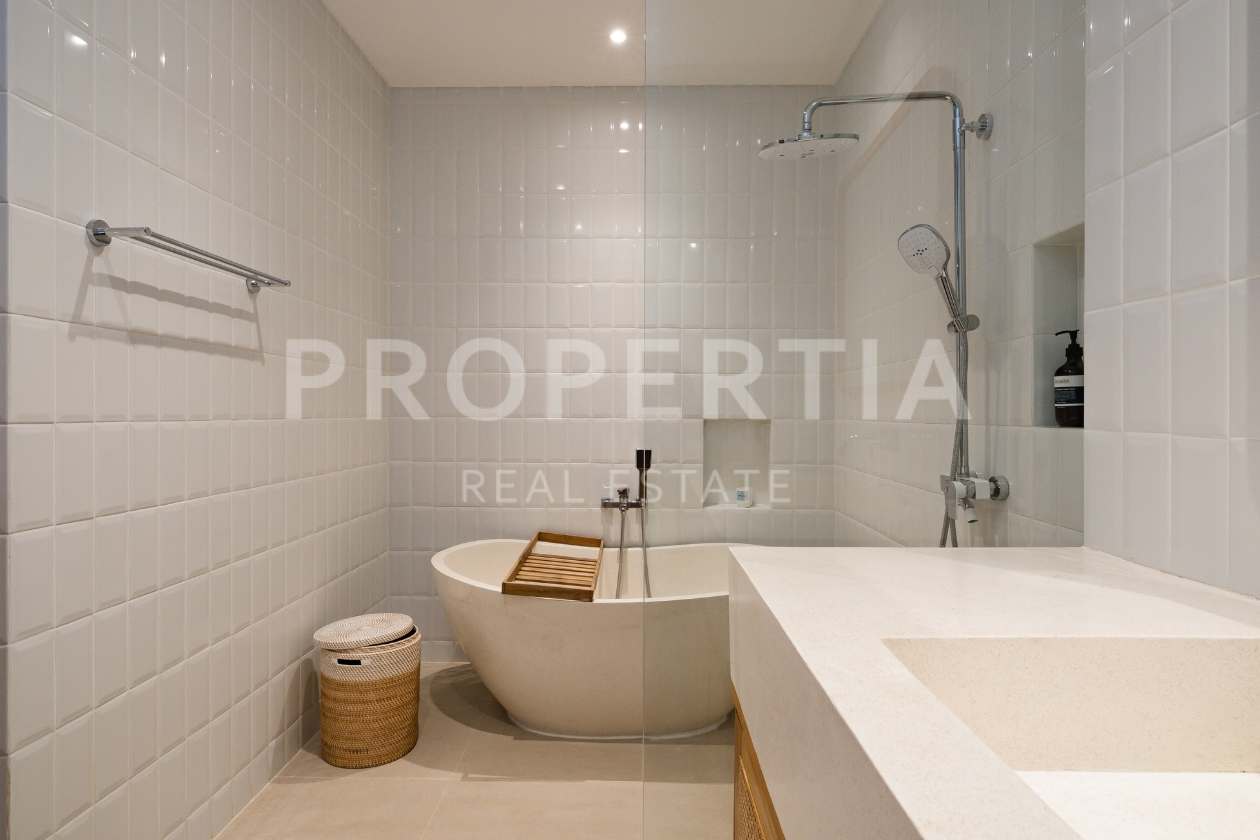 Bathroom 1 at Modern 4-Bedroom Villa Just Minutes from Cemagi Beach (PPV4783), listing by PROPERTIA.