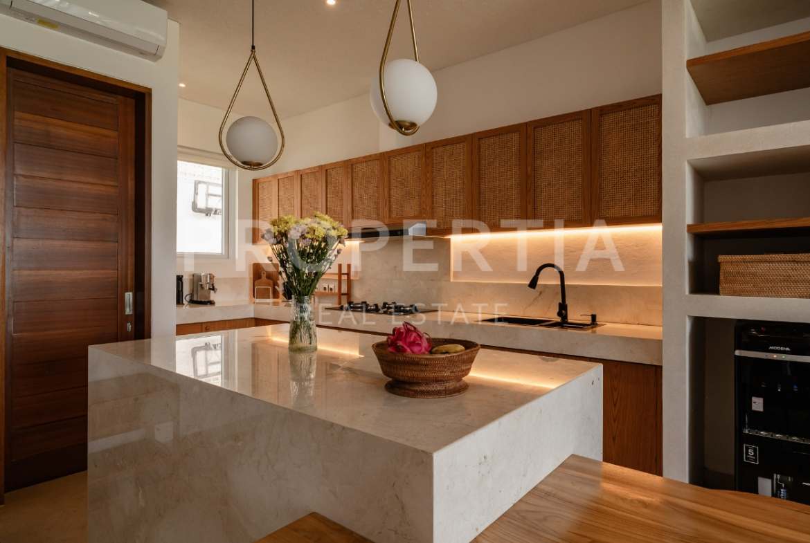 Kitchen at Modern 4-Bedroom Villa Just Minutes from Cemagi Beach (PPV4783), listing by PROPERTIA.