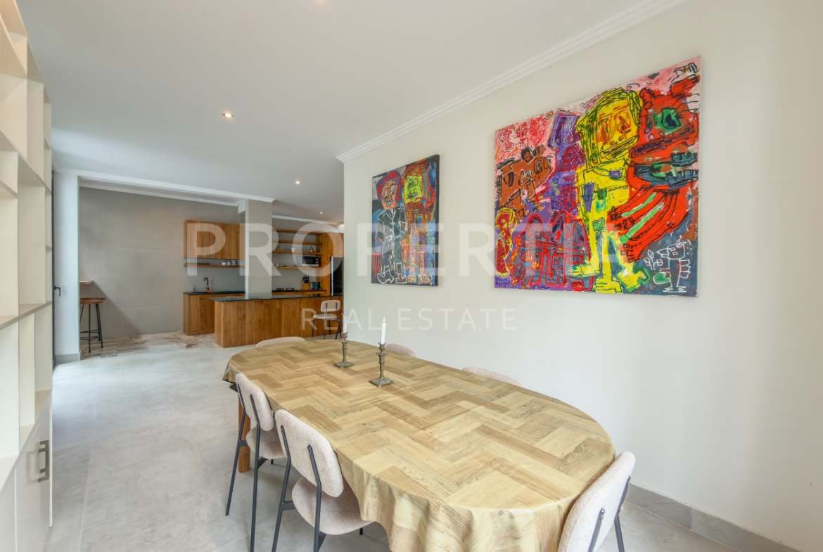 Dining Area (Perspective 3) at Charming Freehold Family Home in Seminyak (PPV4891), listing by PROPERTIA.