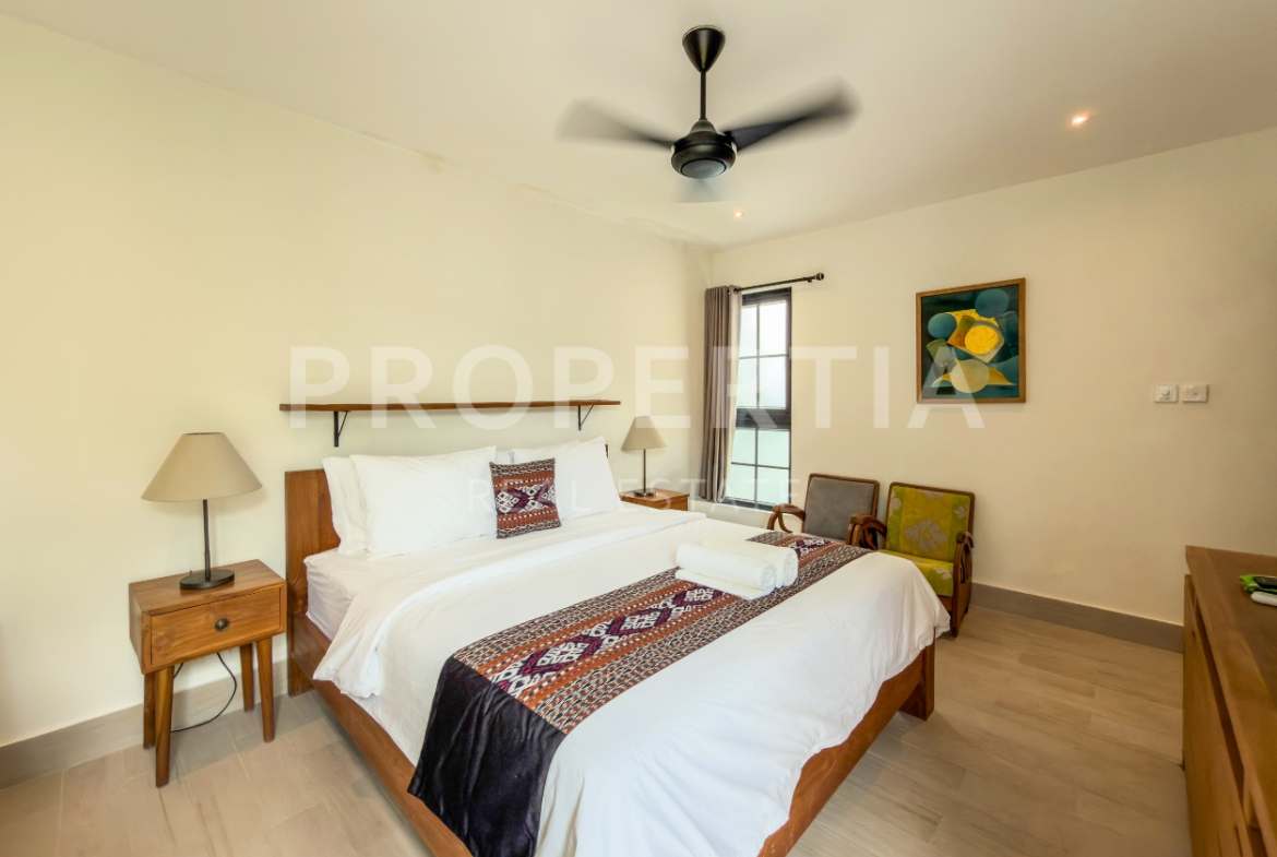 Master Bedroom at Charming Freehold Family Home in Seminyak (PPV4891), listing by PROPERTIA.