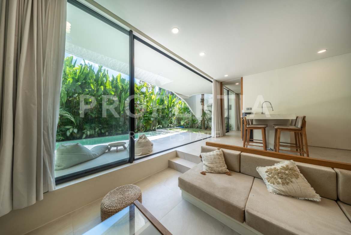 Living Room 1 at Turnkey Investment Villa in Prime Bingin (PPV4812), listing by PROPERTIA.