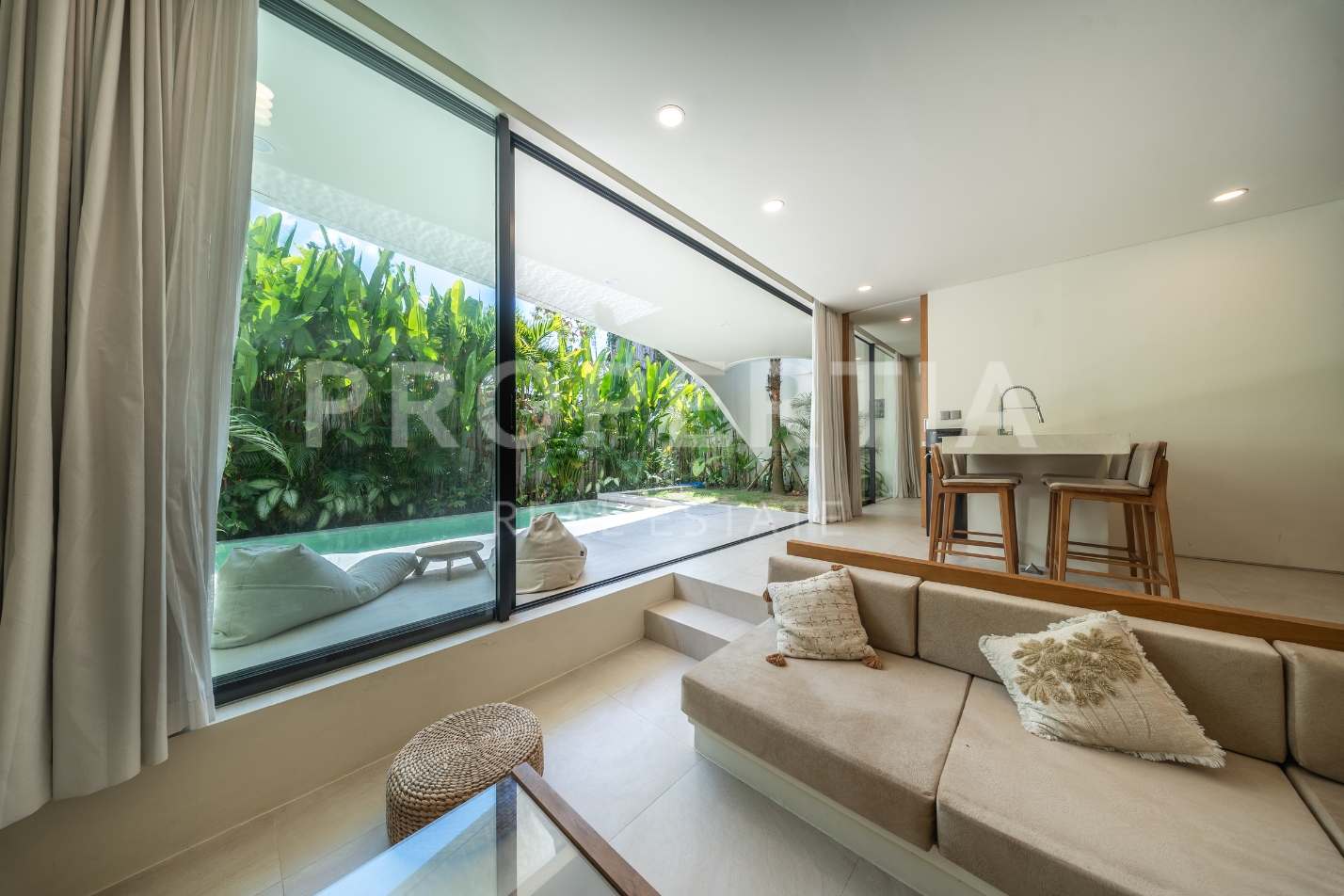 Living Room 1 at Turnkey Investment Villa in Prime Bingin (PPV4812), listing by PROPERTIA.
