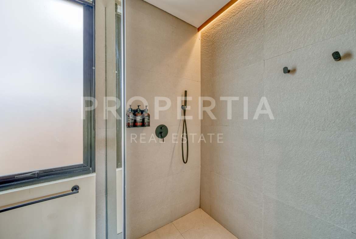 Bathroom (Perspective 2) at Turnkey Beautiful Modern 1 Bedroom Villa in Bingin (PPV4899), listing by PROPERTIA.