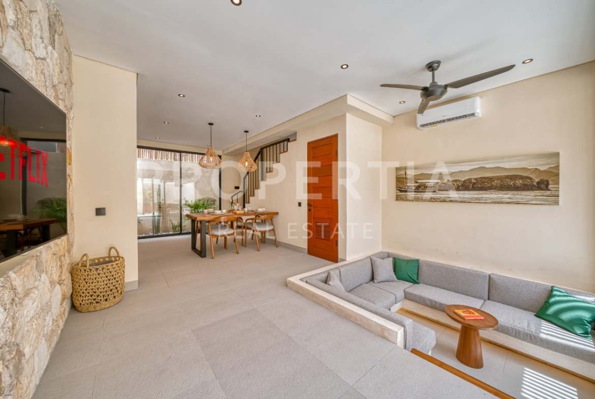 Living Area at Turnkey Beautiful Modern 1 Bedroom Villa in Bingin (PPV4899), listing by PROPERTIA.
