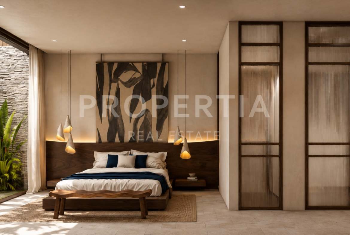 Master Bedroom 10 at Charming Off-Plan Ocean-View Villas in Uluwatu (PPV4963), listing by PROPERTIA.