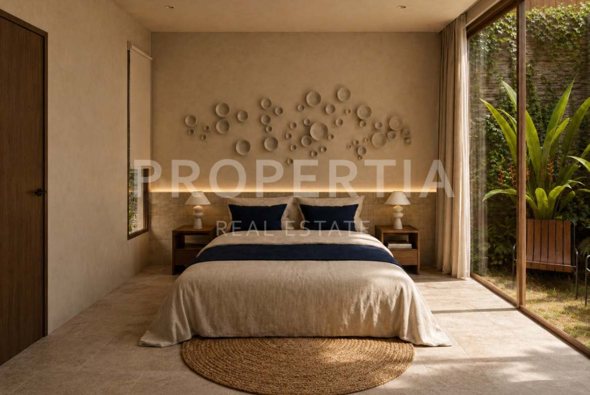 Bedroom 14 at Charming Off-Plan Ocean-View Villas in Uluwatu (PPV4963), listing by PROPERTIA.