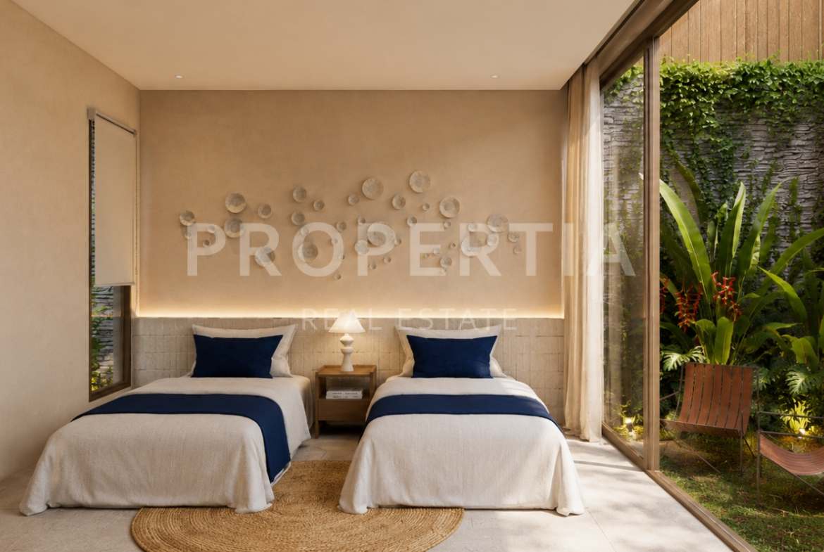 Bedroom 15 at Charming Off-Plan Ocean-View Villas in Uluwatu (PPV4963), listing by PROPERTIA.