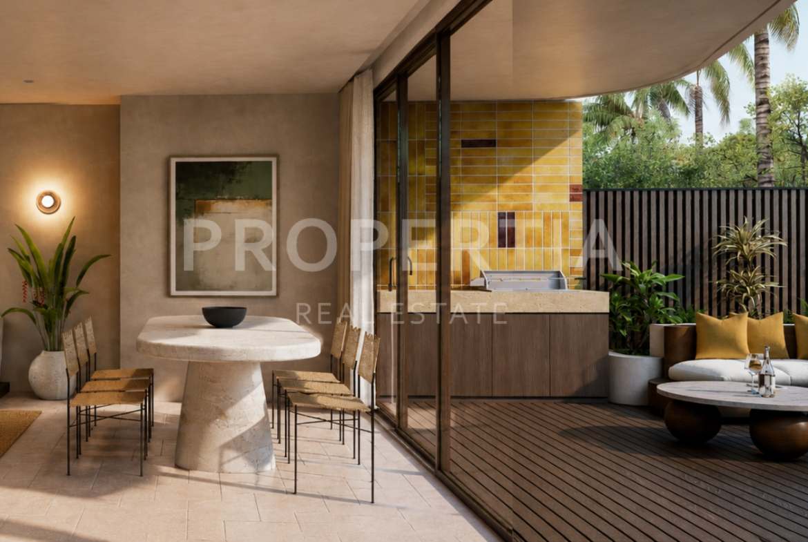 Living Area at Charming Off-Plan Ocean-View Villas in Uluwatu (PPV4963), listing by PROPERTIA.