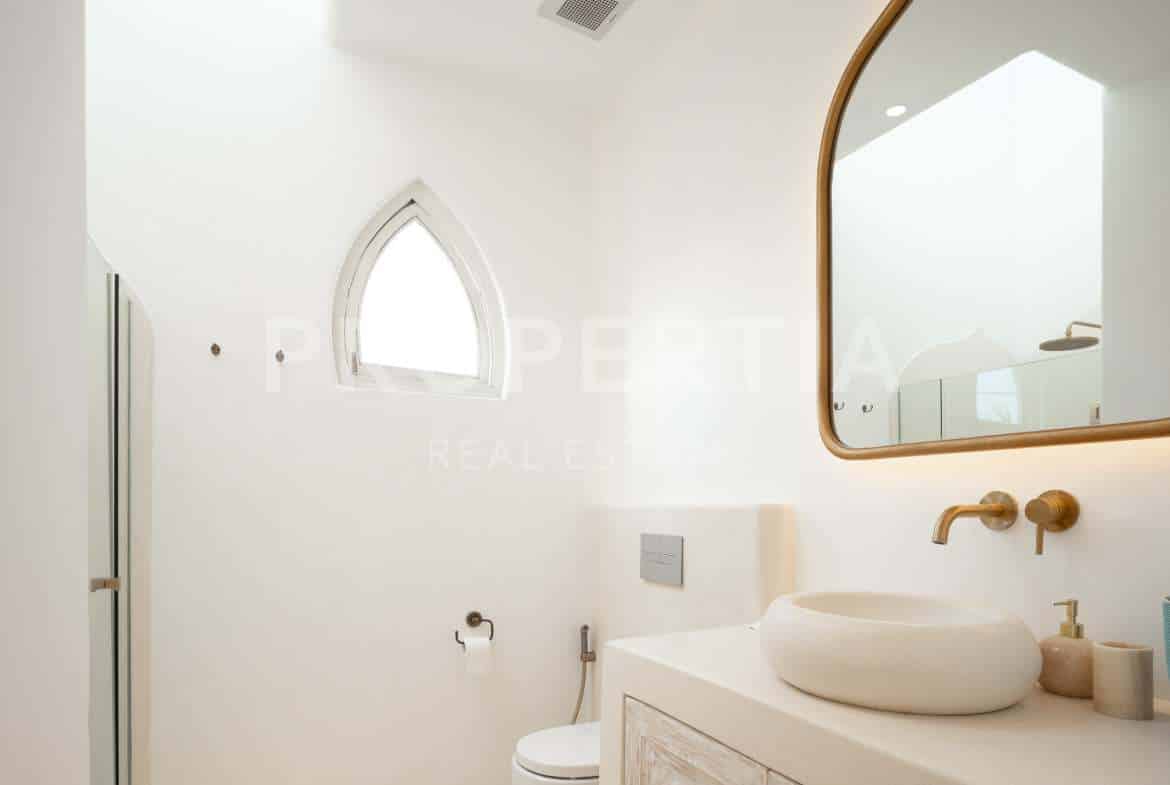 Bathroom 1 at Moroccan-inspired Villa Walk to Seseh Beach with Ocean Views (PPV4801), listing by PROPERTIA.