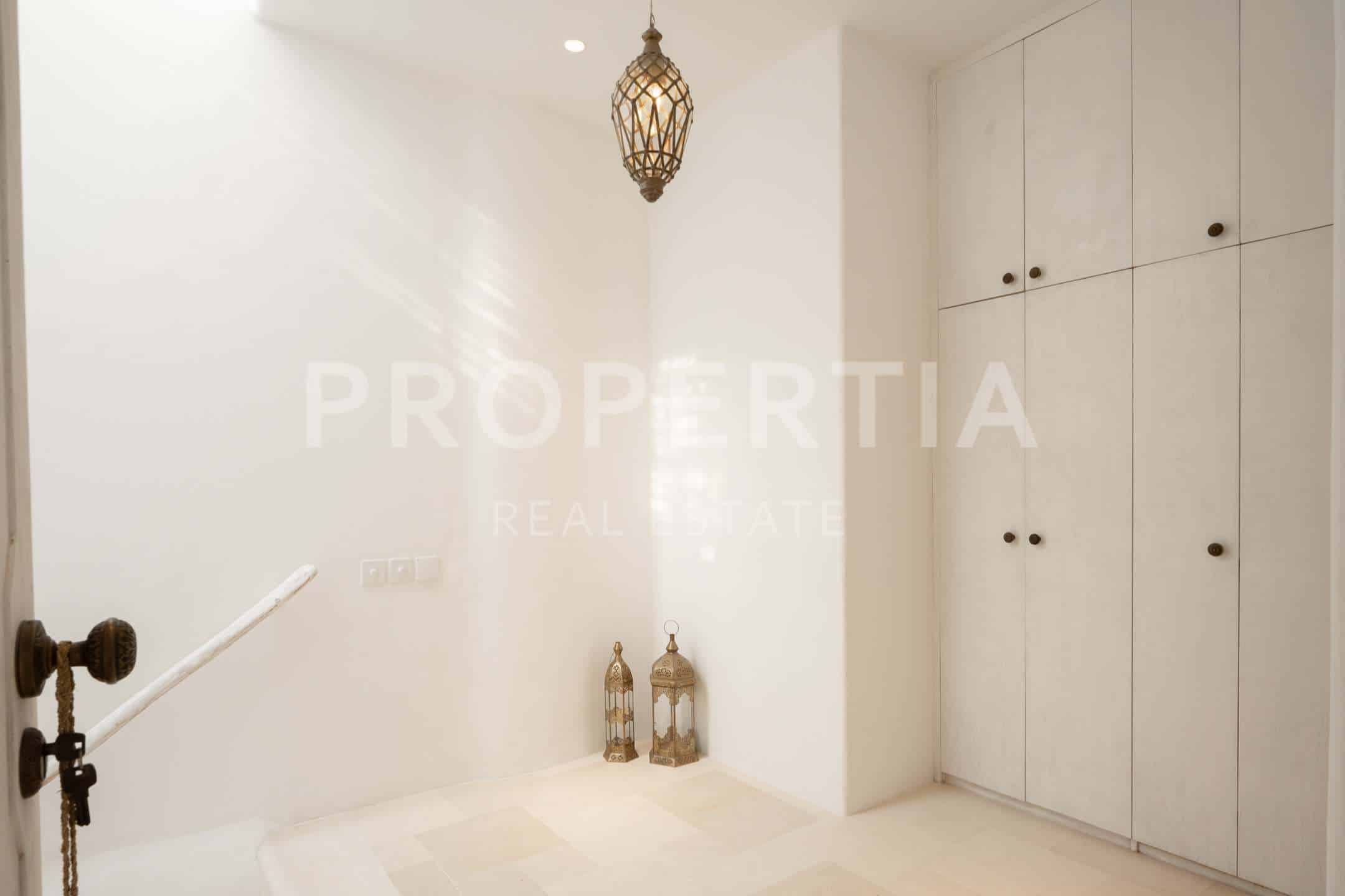Hallway at Moroccan-inspired Villa Walk to Seseh Beach with Ocean Views (PPV4801), listing by PROPERTIA.