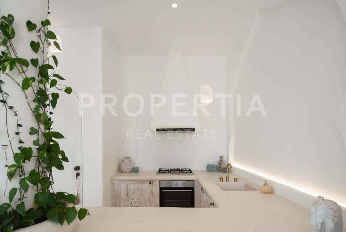 Kitchen 1 at Moroccan-inspired Villa Walk to Seseh Beach with Ocean Views (PPV4801), listing by PROPERTIA.