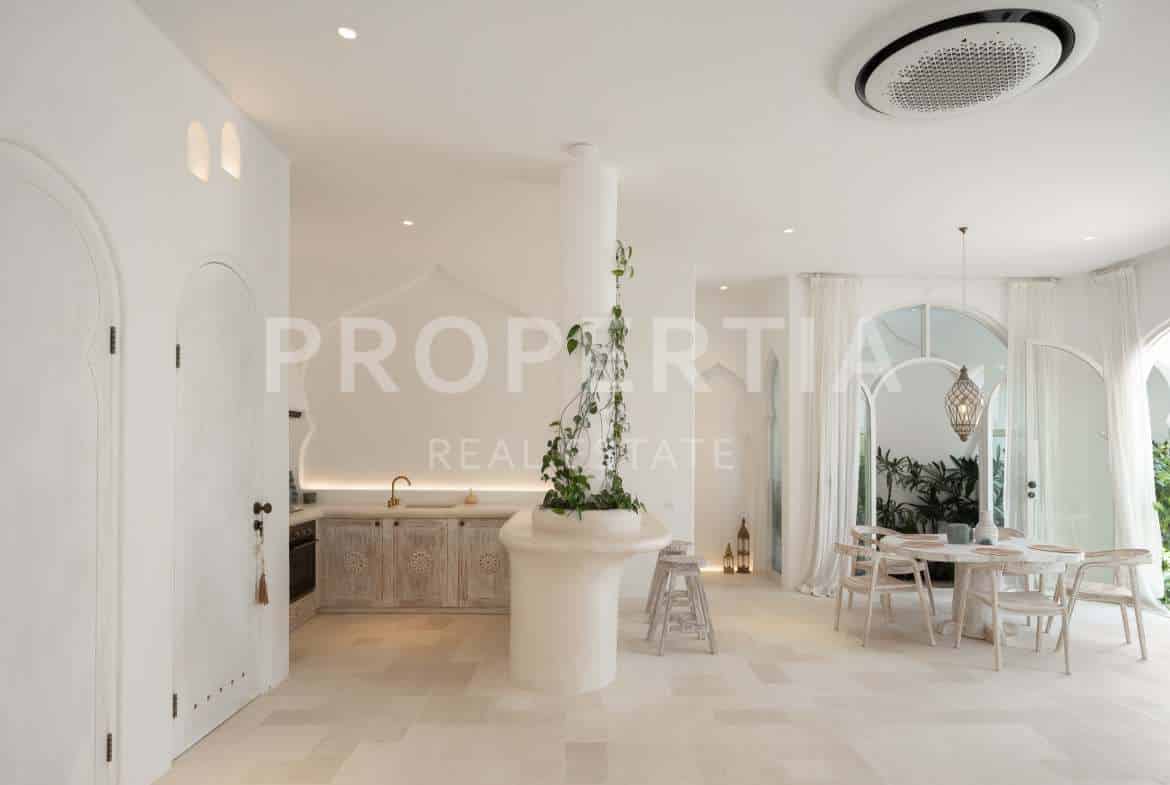Kitchen 2 at Moroccan-inspired Villa Walk to Seseh Beach with Ocean Views (PPV4801), listing by PROPERTIA.