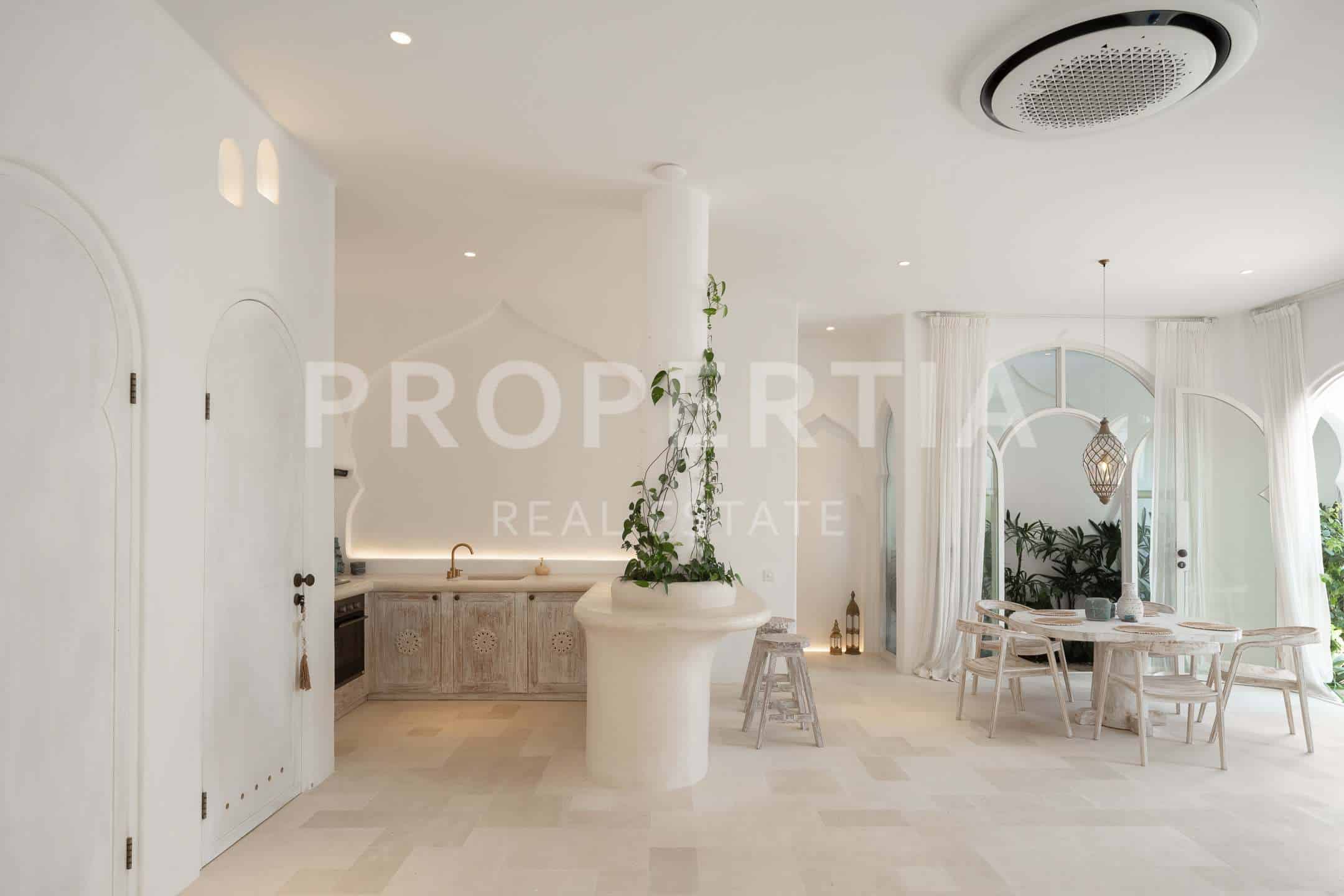 Kitchen 2 at Moroccan-inspired Villa Walk to Seseh Beach with Ocean Views (PPV4801), listing by PROPERTIA.