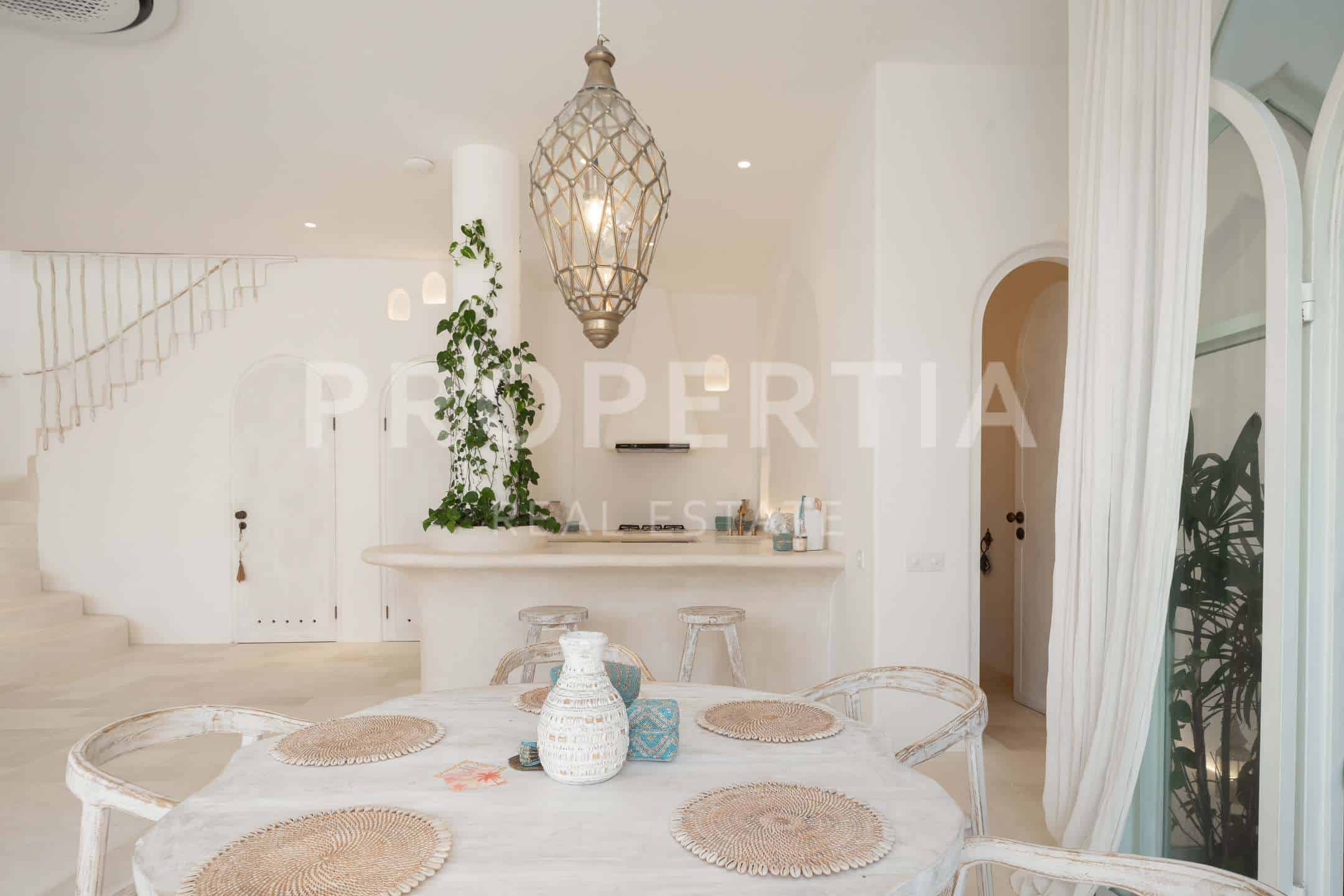 Living Room (Perspective 4) at Moroccan-inspired Villa Walk to Seseh Beach with Ocean Views (PPV4801), listing by PROPERTIA.