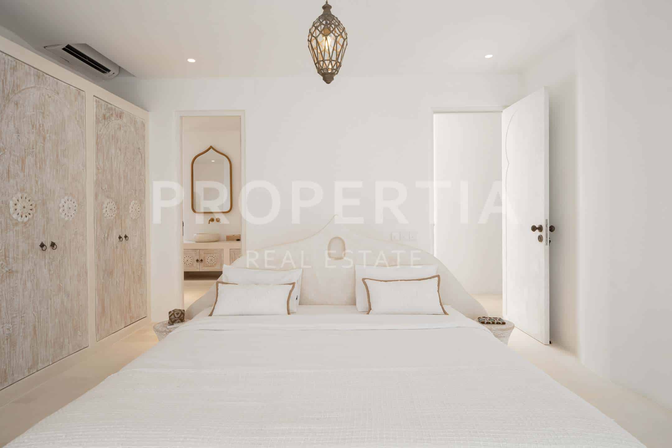 Bedroom 2 at Stylish Moroccan-Inspired Sanctuary Walking Distance to Seseh Beach (PPV4914), listing by PROPERTIA.