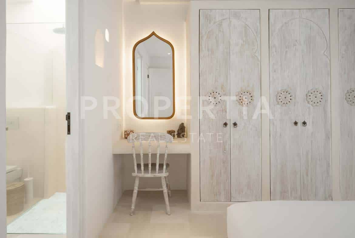 Bedroom 7 at Stylish Moroccan-Inspired Sanctuary Walking Distance to Seseh Beach (PPV4914), listing by PROPERTIA.