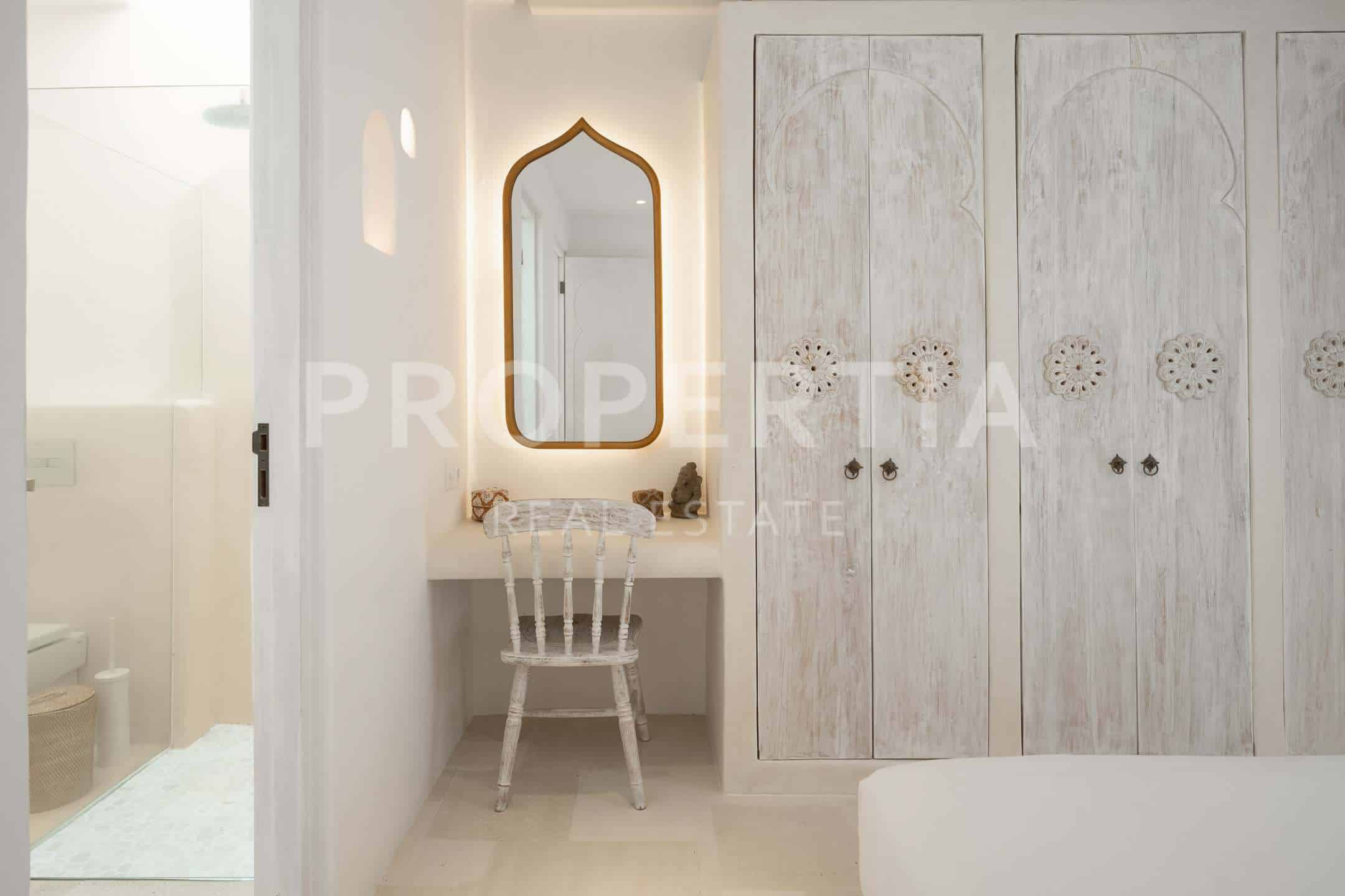 Bedroom 7 at Stylish Moroccan-Inspired Sanctuary Walking Distance to Seseh Beach (PPV4914), listing by PROPERTIA.