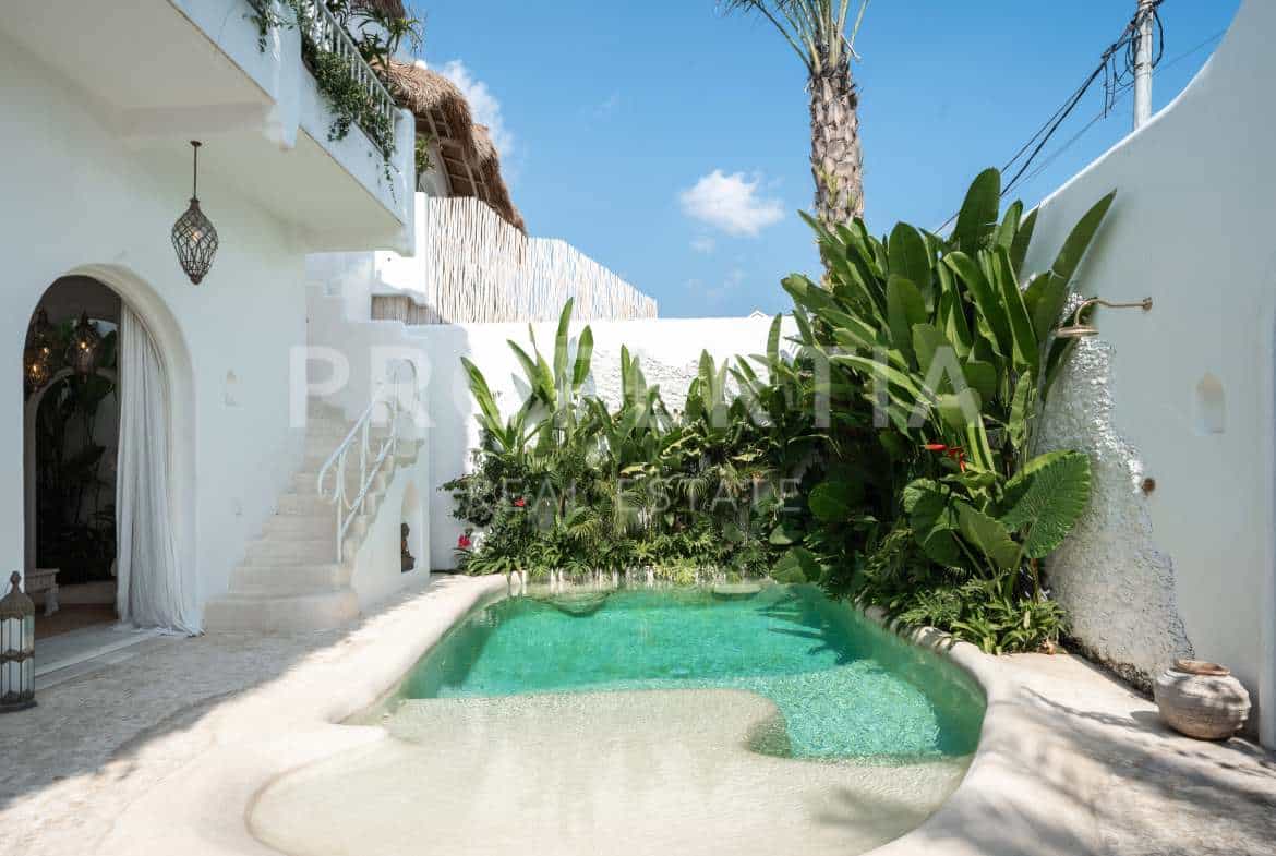 Swimming Pool 2 at Stylish Moroccan-Inspired Sanctuary Walking Distance to Seseh Beach (PPV4914), listing by PROPERTIA.