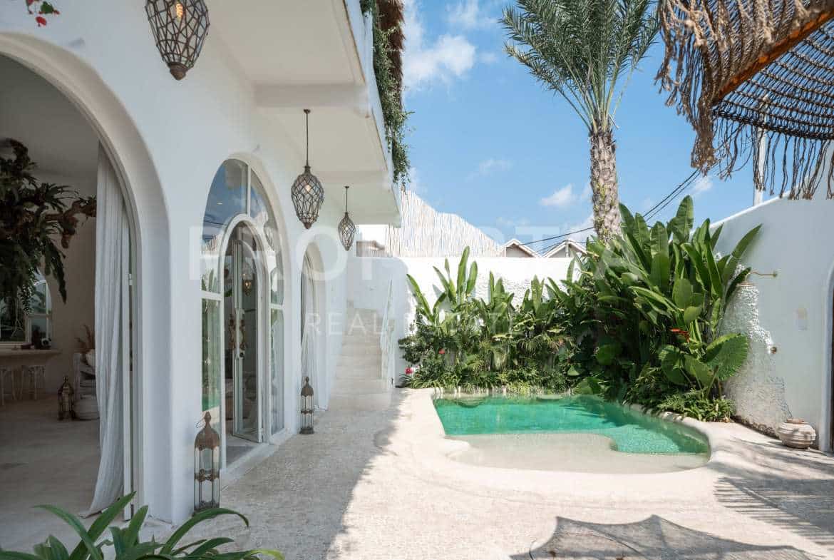 Swimming Pool 3 at Stylish Moroccan-Inspired Sanctuary Walking Distance to Seseh Beach (PPV4914), listing by PROPERTIA.