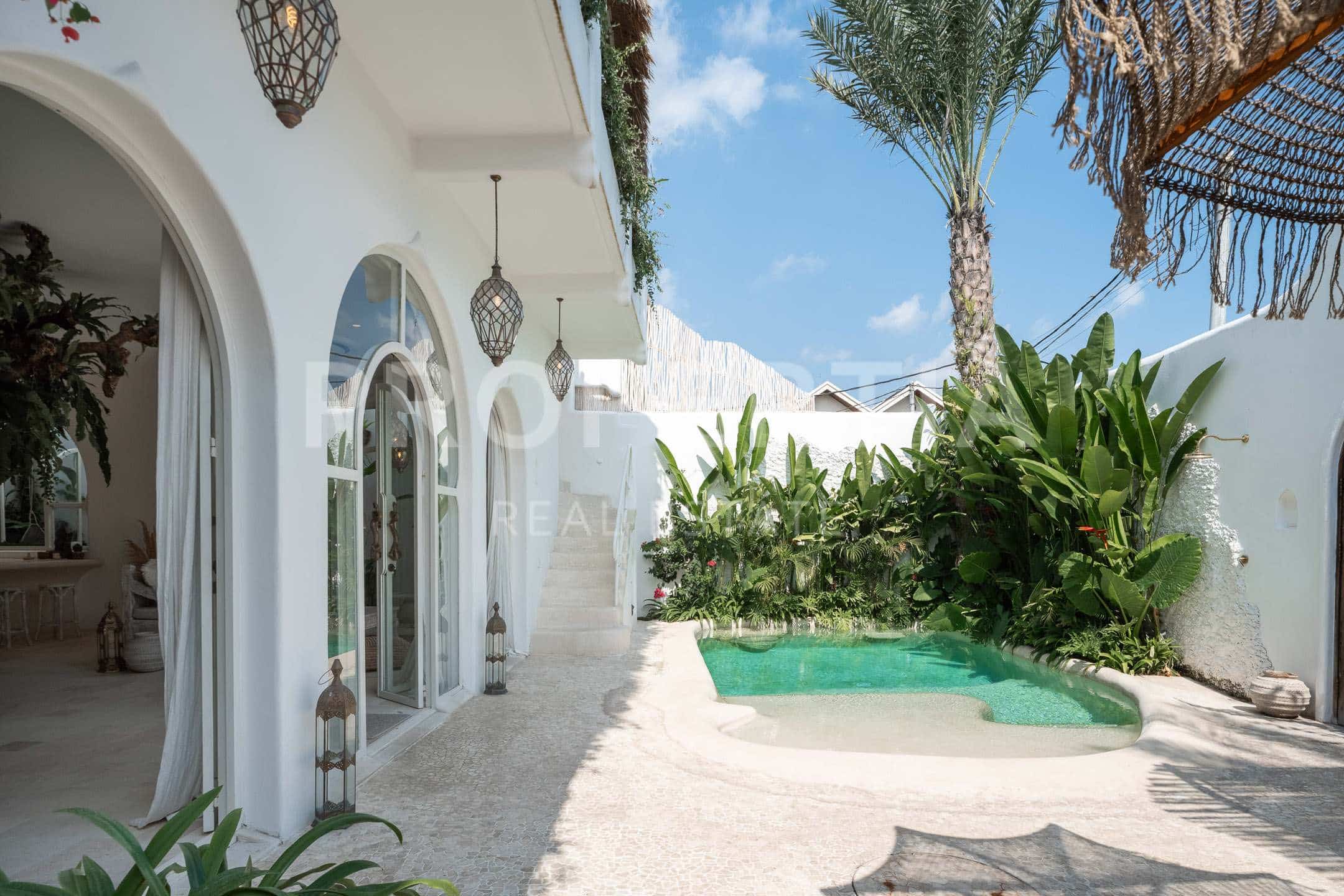 Swimming Pool 3 at Stylish Moroccan-Inspired Sanctuary Walking Distance to Seseh Beach (PPV4914), listing by PROPERTIA.